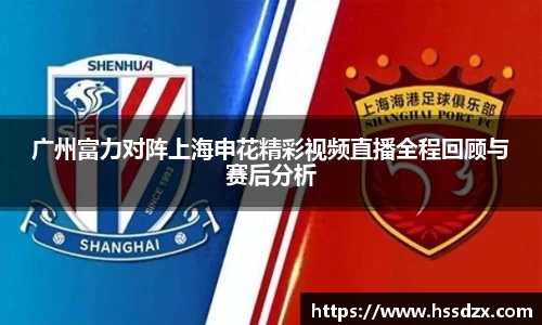 广州富力对阵上海申花精彩视频直播全程回顾与赛后分析